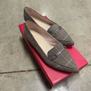 Kelly & Katie plaid flats